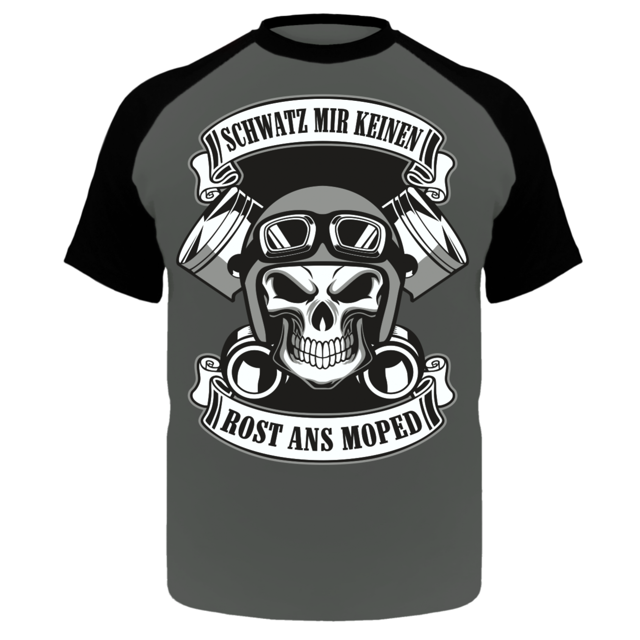TShirt Schwatz mir keinen Rost ans Moped motorrad mofa biker motocross