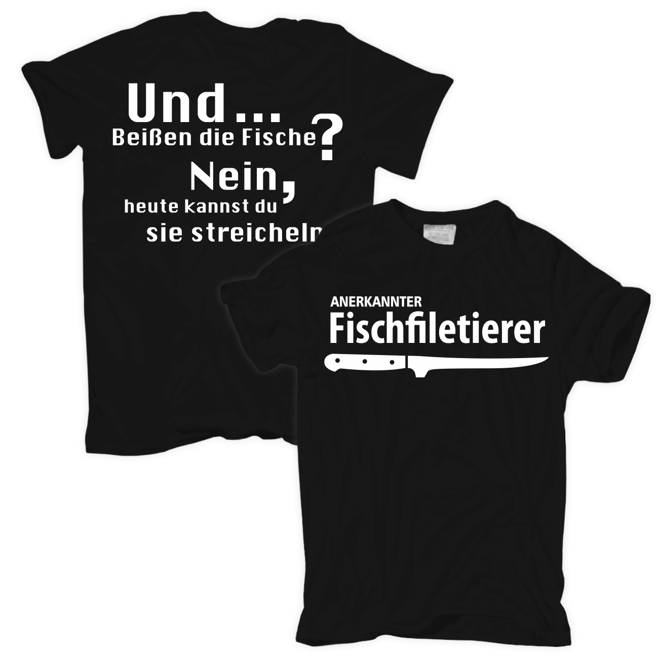 T Shirt Fischfiletierer Angeln Angler Petri Heil Fischer Spruch Sprüche