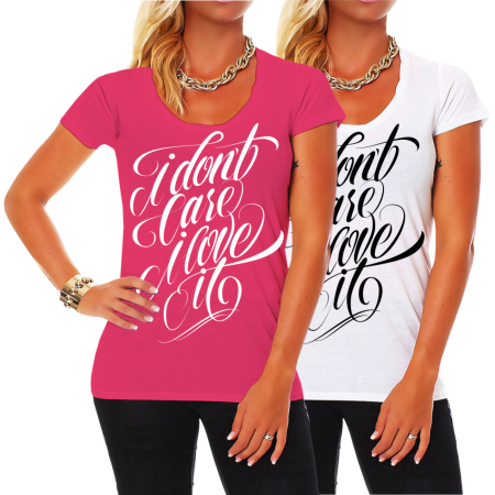 damen t shirt mit print