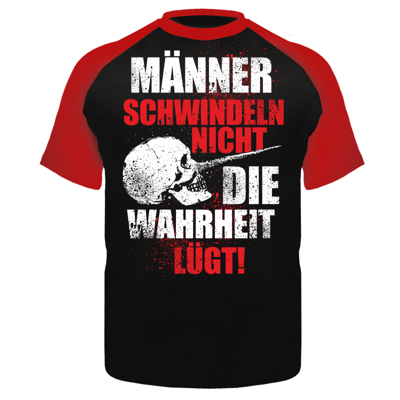 TShirt Männer schwindeln nicht die Wahrheit lügt Sprüche Spruch lustig