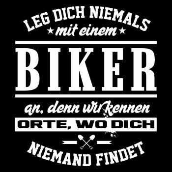 Leg dich niemals mit einem BIKER an