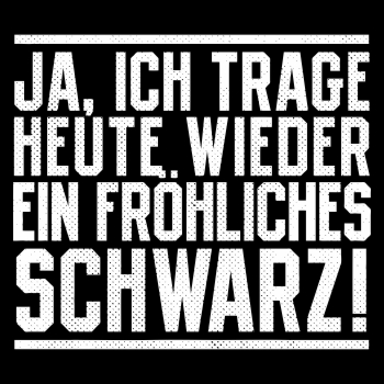 Get Sprueche froehliches schwarz For iPhone Free