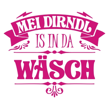Oktoberfest Mei Dirndl is in da Wäsch