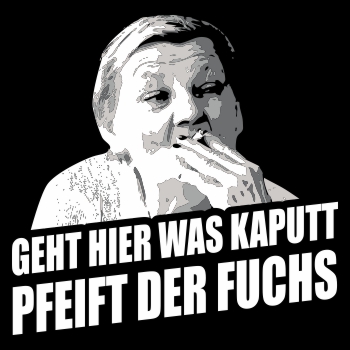 Geht hier was kaputt pfeift der Fuchs
