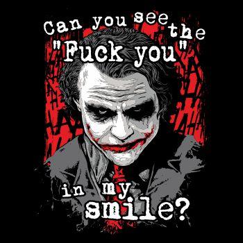 Spass kostet Can you see the FCK YOU in my smile