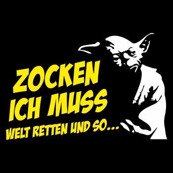Zocken ich muss Welt retten und so
