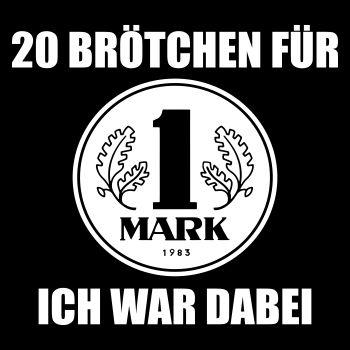 DDR 20 Brötchen Für 1 Mark ich war dabei