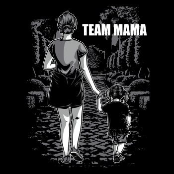 Team Mama Mutter Tochter Motiv