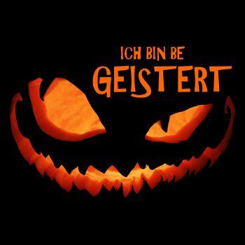 Halloween Kürbis Ich bin beGEISTERT