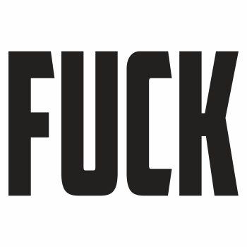 FUCK big black Print
