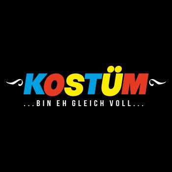 Fasching Karneval KOSTÜM Bin eh gleich voll
