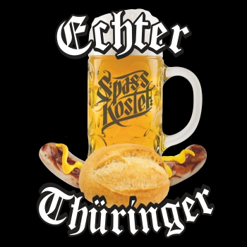 Bratwurst und Bier Echter Thüringer