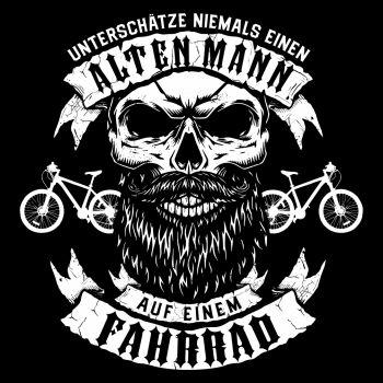 Unterschätze niemals einen alten Mann auf einem Fahrrad 