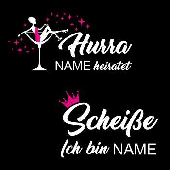 Hurra WUNSCHNAME heiratet