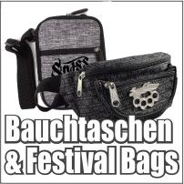ultras, Bauchtasche Gürteltasche Oldschool Bastards Logo für hooligans 
