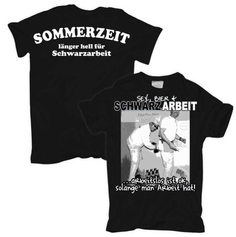 TShirt Schwarzarbeit S bis 8XL pfusch arbeit beruf bau lustig witzig
