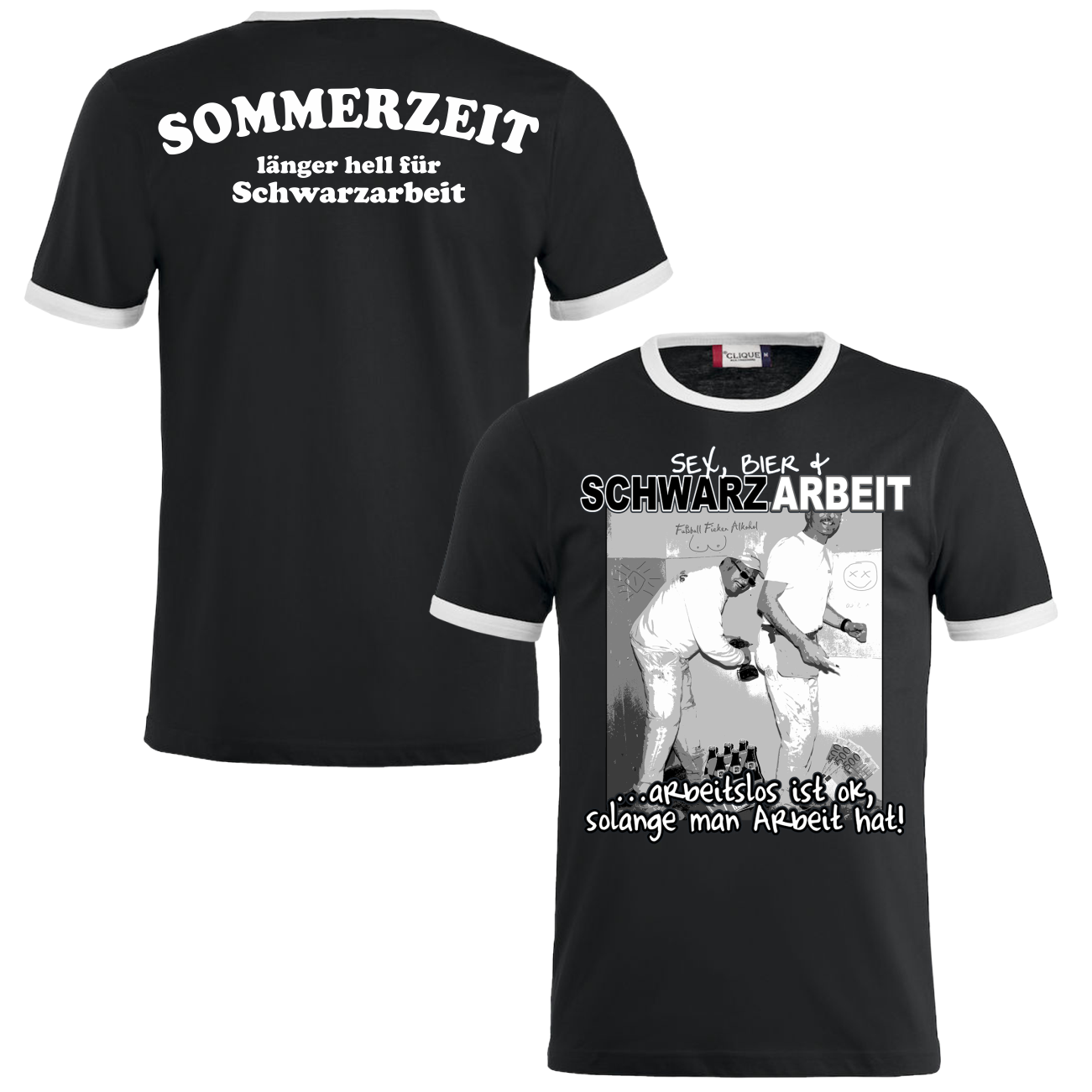 TShirt Schwarzarbeit S bis 8XL pfusch arbeit beruf bau lustig witzig