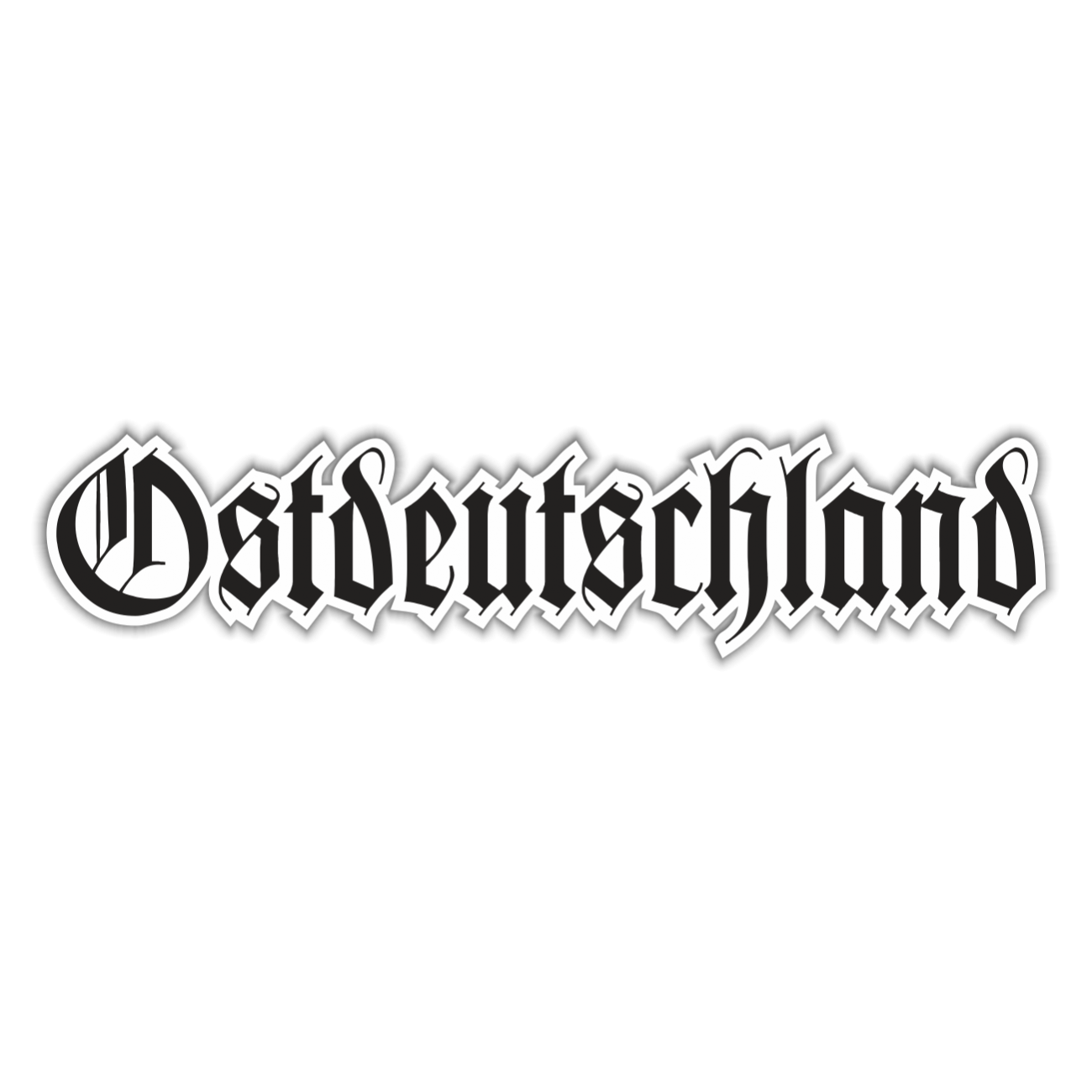 Aufkleber Ostdeutschland Altdeutsch