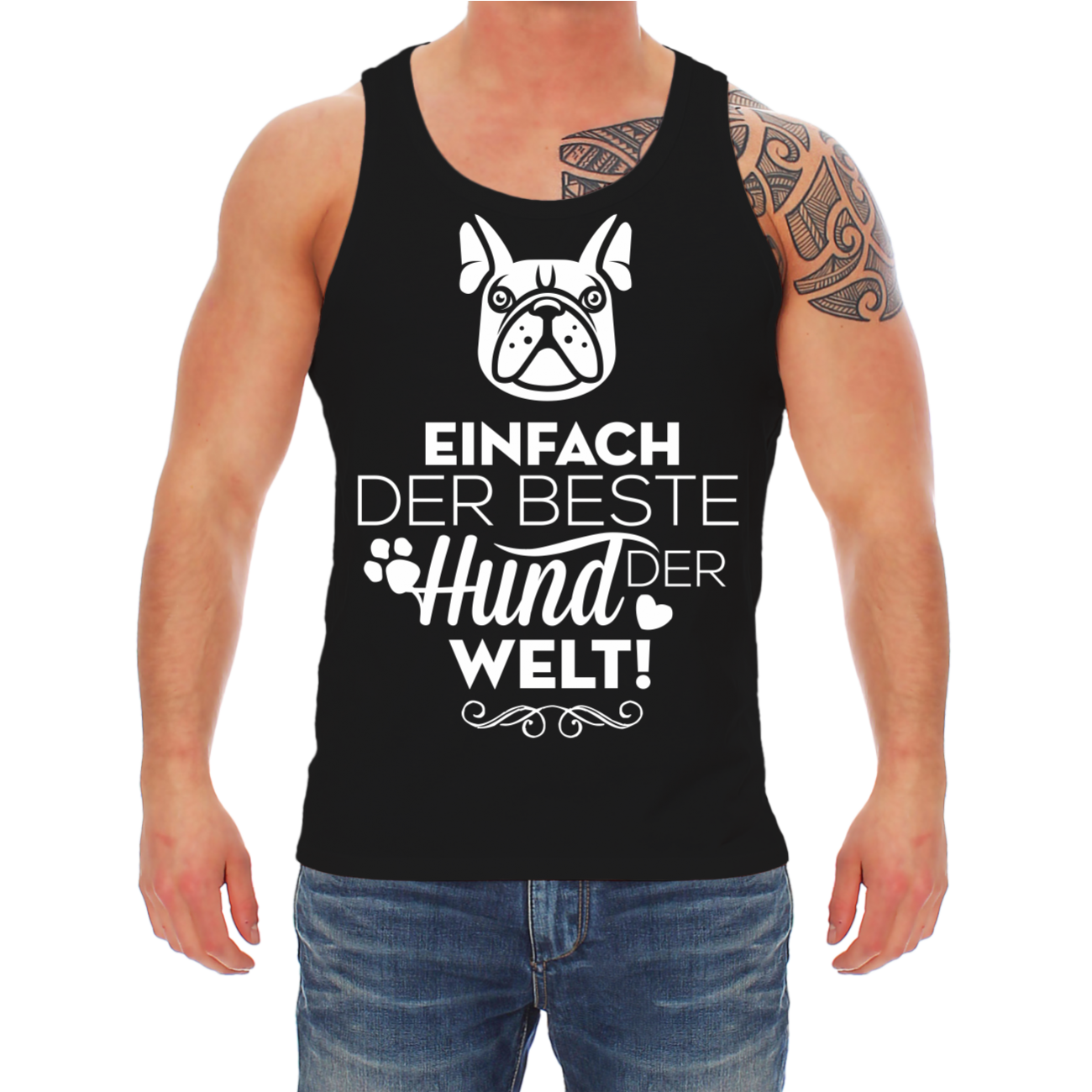 Träger Der beste Hund der Welt FRENCH BULLDOG