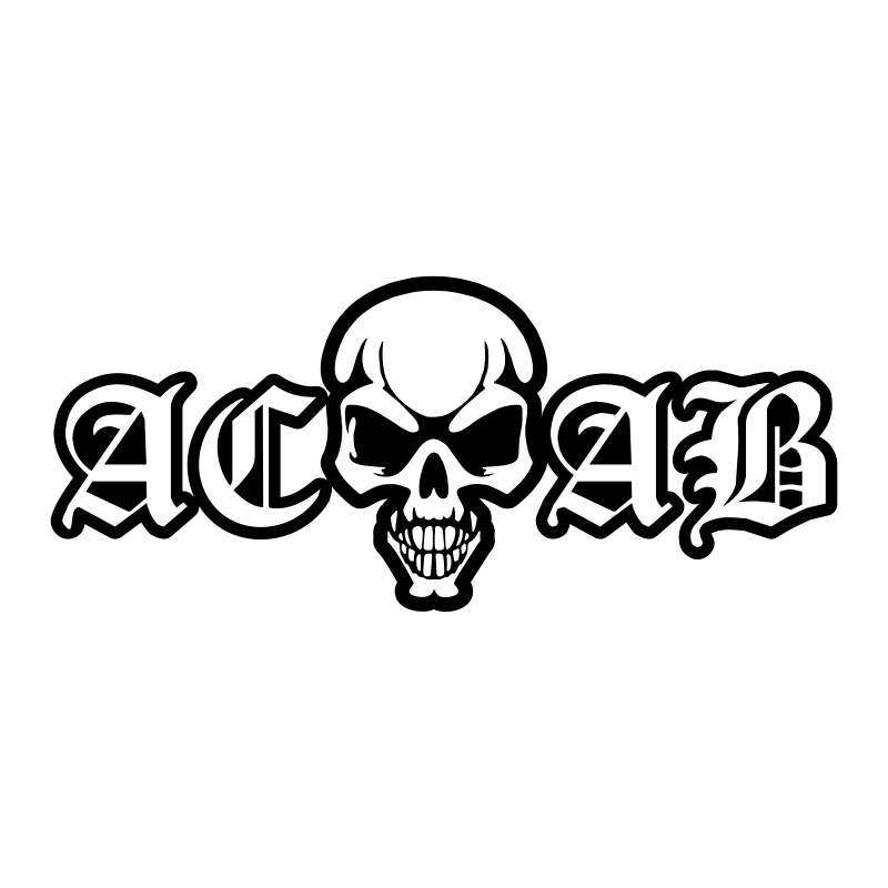 aufkleber acab skull aufkleber acab skull